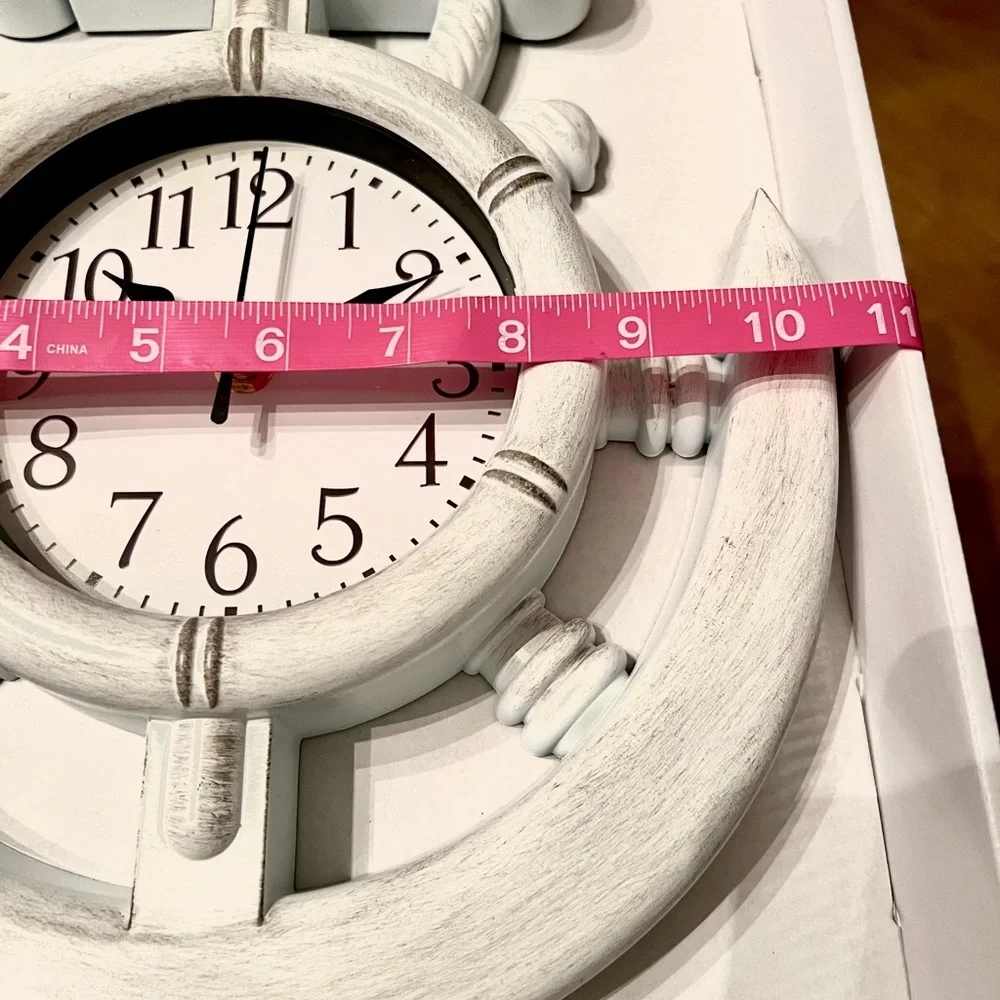 Nautical Anchor Clock Wall Decor. 14